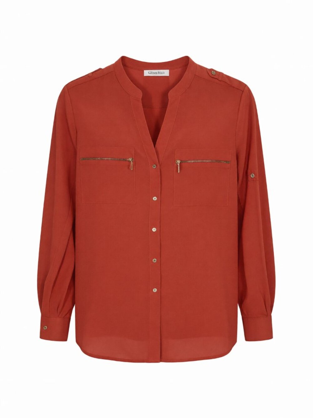 Calvin Klein Red Button Down Shirt M